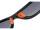 FOX® COLLECTION BLACK ORANGE SHADES - GREY LENS