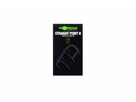 Korda Straight Point Barbless 6