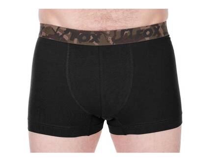 Fox Boxer Shorts 2PK Khaki / Black L - 36-38” / 91-97cm