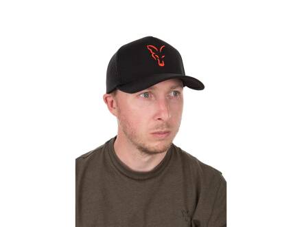 Fox Collection Basebal Cap Black Orange