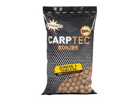 Dynamite Baits Carp-Tec Boilies 20mm Scopex & Vanilla