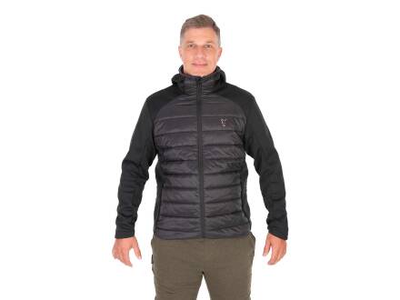 Fox Collection HYBRID Jacket Black/Orange Large