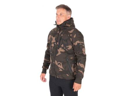 Fox Camo Full Zip Premium Sherpa Hoodie XL
