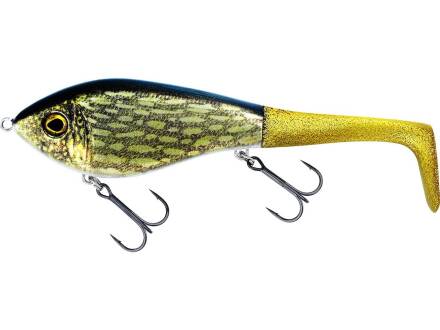 Westin Swim Tail 12cm 62gr Supending REAL PIKE 1 BODY 2 TAILS