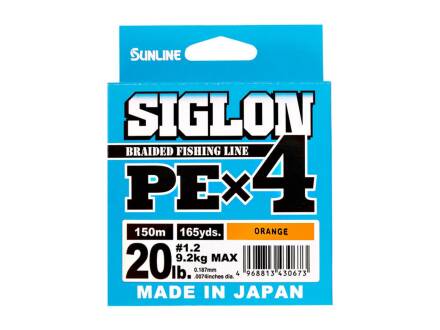 Sunline Siglon PE X4 Orange 150 m
