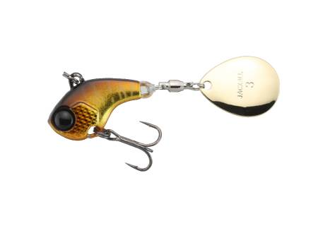 Jackall Deracoup 3/4oz 21g Silver Powder Gold Black
