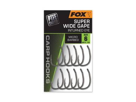 Fox Super Wide Gape (Inturned Eye) Size 5
