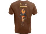 Westin SWIMLURE T-SHIRT DARK BROWN