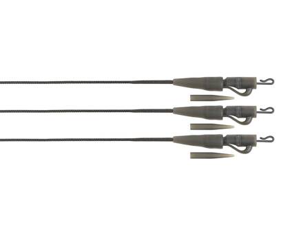 Fox Edges Naturals Leadcore Lead Clip Leaders 3pcs 50lb