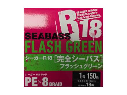 Seaguar R18 Seabass PE X8 Flash Green