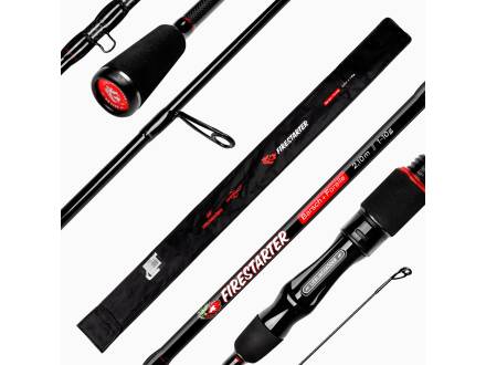 Lieblingsköder FIRESTARTER | Barsch + Forelle | 2,1m