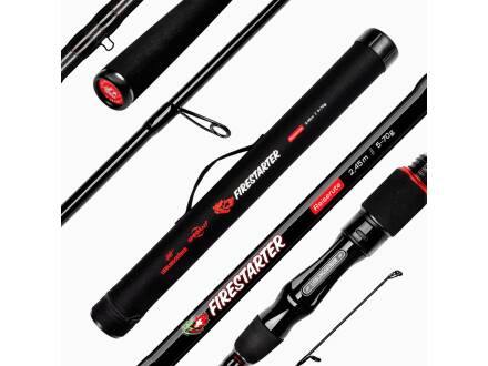 Lieblingsköder FIRESTARTER | Reiserute | 2,45m
