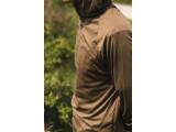 Korda UPF Hooded Top | Dark Khaki