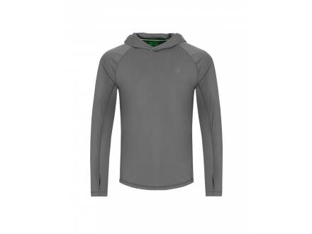 Korda UPF Hooded Top | Charcoal XL