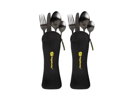 RidgeMonkey DLX Cutlery Set Twin Pack