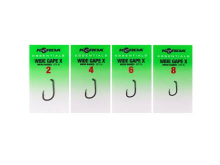 Korda Essentials Wide Gape X | Barbed