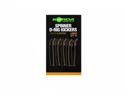 Korda Spinner D Rig Kickers Green/Brown L