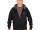 Fox Collection Zipped Hoody Black