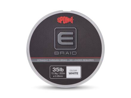 Fox SPOMB E BRAID WHITE 0.26MM 35LB - 200M