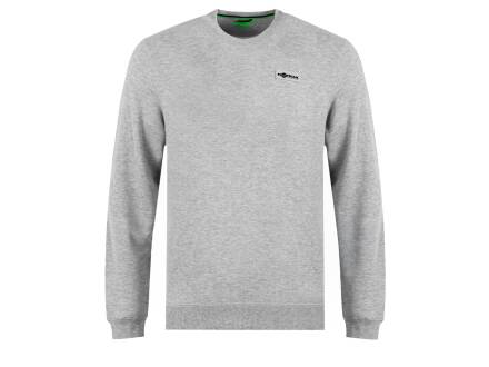 Korda Patch Crewneck | Heather Grey
