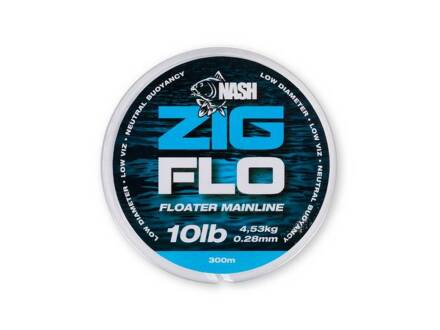 Nash NXT Zig Flo 10lb BS 0.28mm 300m