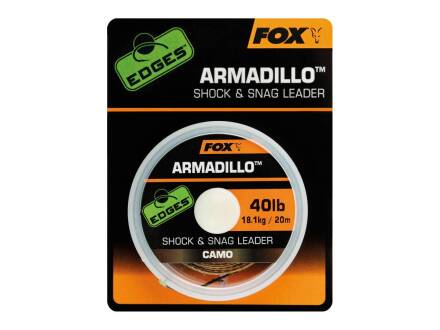 Fox Edges Armadillo Camo Shock & Snag Leader 30lb