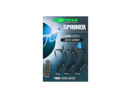 Korda Spinner Hook Sections Kurv Größe 6 - Barbless
