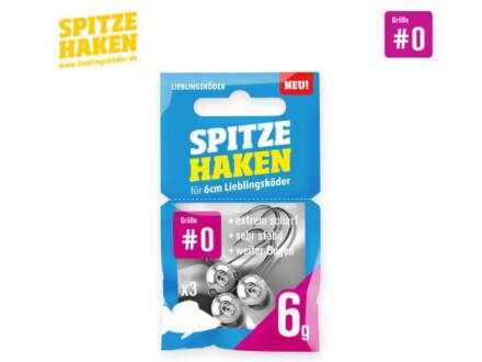 Lieblingsköder Spitze Haken #0 6g