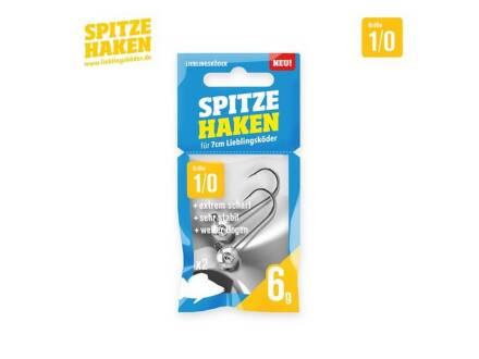 Lieblingsköder Spitze Haken 1/0 6g