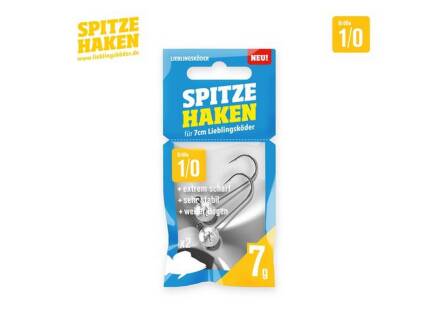 Lieblingsköder Spitze Haken 1/0 7g