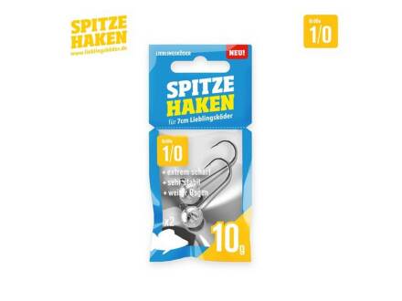 Lieblingsköder Spitze Haken 1/0 10g