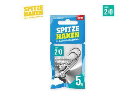 Lieblingsköder Spitze Haken 2/0 5g
