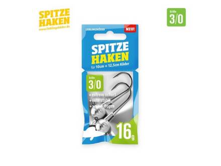 Lieblingsköder Spitze Haken 3/0 16g