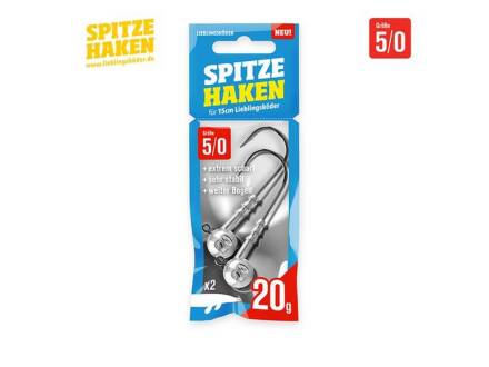 Lieblingsköder Spitze Haken 5/0 20g