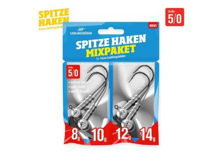 Lieblingsköder Spitze Haken 5/0 Mix