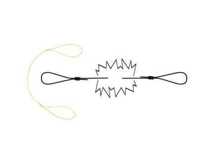 Black Cat Black Cat Breaking Line gelb 6,00kg,13,20lbs Ø0,30mm 10Stück