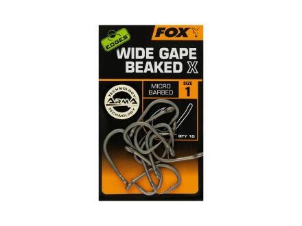 Fox Edges Wide Gape beaked X size 1