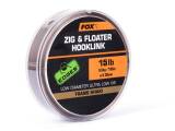 Fox Zig and Floater Hooklink Trans Khaki