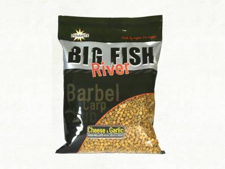 Dynamite Baits Big Fish River Pellets Cheese & Garlic 1,8KG 4 6 8MM