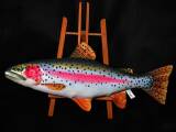 Gaby Plüschfisch Regenbogenforelle 62cm