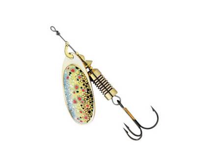 DAM Effzett Spinner Nature 3D #5 12g Brown Trout