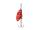 DAM Effzett Spinner Predator #0 3g Reflex Red