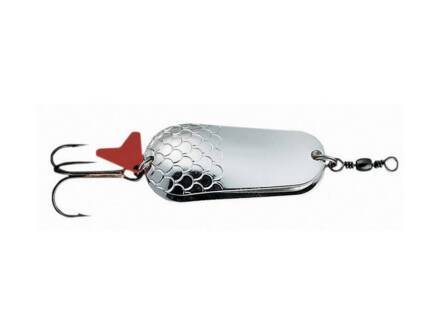 Effzett TWIN SPOON 8CM 45G SINKING SILVER/SILVER