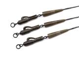Korda Leadcore Leader mit Leadclip Gravel