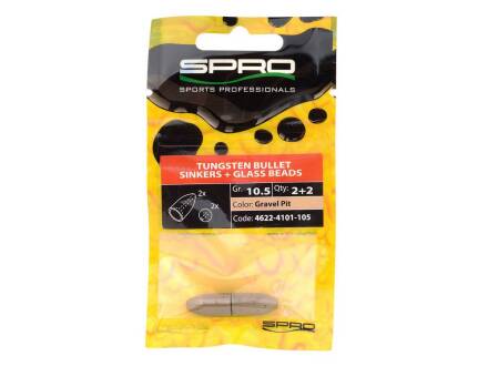 SPRO CAMO TUNGSTEN BULLET SINKERS GP 10G
