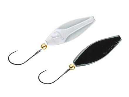 Trout Master INCY INLINE SPOON BLACKNWHITE 1.5G