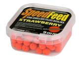 SPRO Speedfeed Boilies 9mm Fluo Strawberry 80g