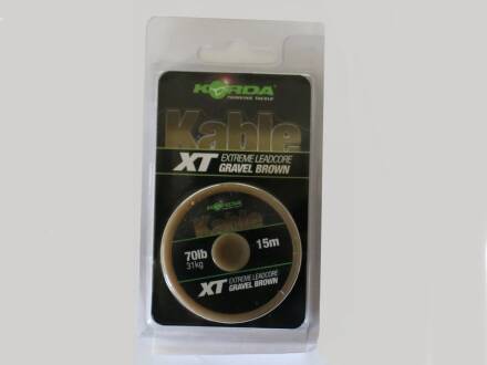 Korda Kable XT Extreme Leadcore 70lb 15m Brown
