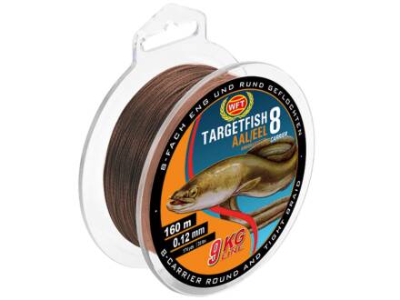 WFT TF8 Aal brown160m 9Kg 0,12mm