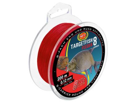 WFT TF8 Feeder Blood Red 200m 8Kg 0,12